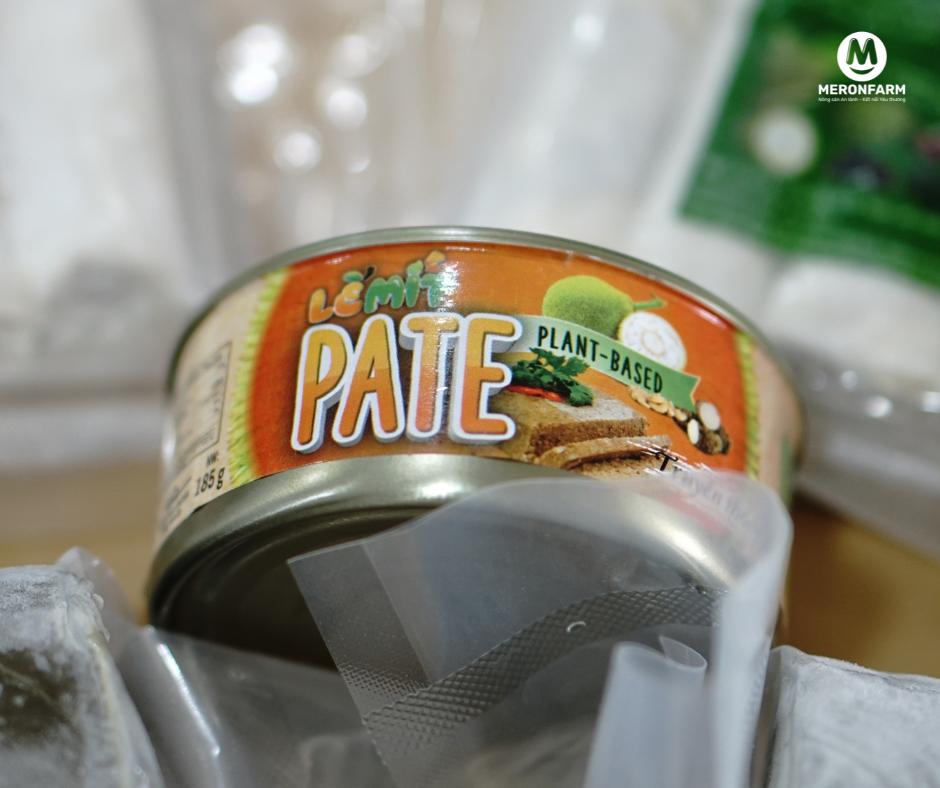 HÌNH ẢNH PATE MÍT TRUYỀN THỐNG LEMIT - Hộp 185g
