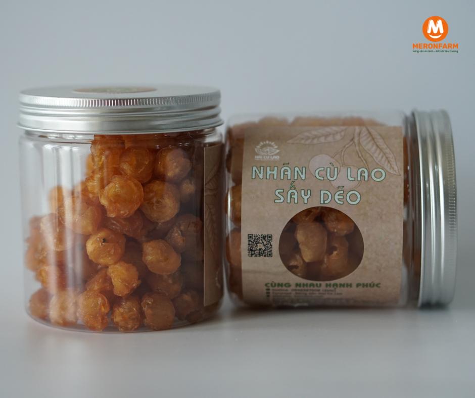 HÌNH ẢNH NHÃN SẤY DẺO HAI CÙ LAO - Hũ 200g